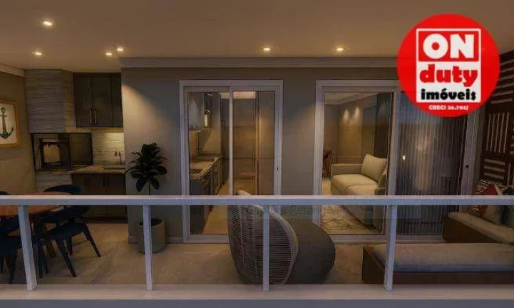 Imagem Apartamento Garden com 3 dormitórios à venda, 92 m² por R$ 1.307.038,00 - Ponta da Praia - Santos/SP