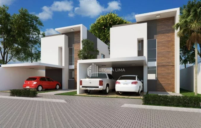 Imagem ÚLTIMA UNIDADE: casa duplex pronta para morar, 4 dormitórios à venda por R$ 780.649,20 - Condomínio VIVIER RESIDENCE - Morros - Teresina/PI