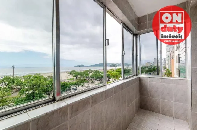 Imagem Apartamento à venda, 78 m² por R$ 600.000,00 - Gonzaga - Santos/SP