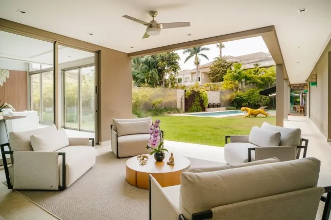 Imagem MANSÃO no Tamboré 3 MOBILIADA - 1.180m²