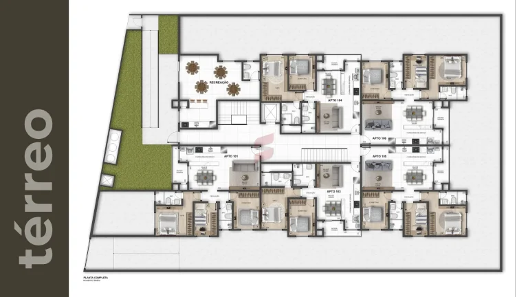 Imagem APARTAMENTO DUPLEX com 3 dormitórios à venda por R$ 798.000,00 no bairro Centro - PINHAIS / PR