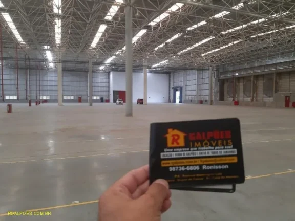 Imagem Galpão para Locação em QUEIMADOS, Queimados, 3 banheiros, 2 vagas