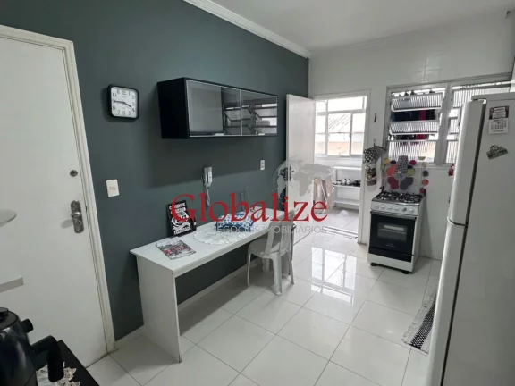 Imagem Apartamento com 2 dormitórios porteira fechada no Marapé em Santos por R$ 745 mil