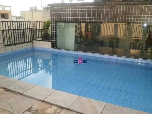 Imagem Apartamento 2 Quartos, 1 Suíte, 1 Vaga demarcada, Piscina - Centro - São Vicente/SP
