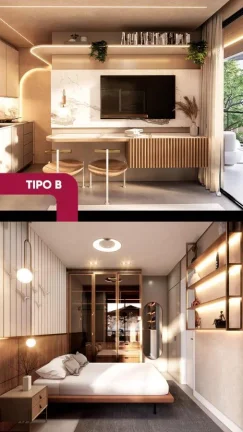 Imagem Apartamento Studio 22 m2 no Alto da XV/Centro em Curitiba.