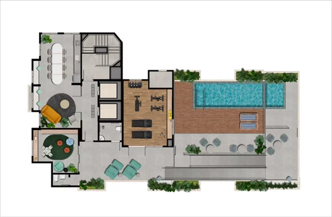 Imagem Studio de Alto Padrão à Venda no Condomínio Up Jardim Prudência, 1 Quarto, 1 Banheiro, 19,00m² em São Paulo-SP.
