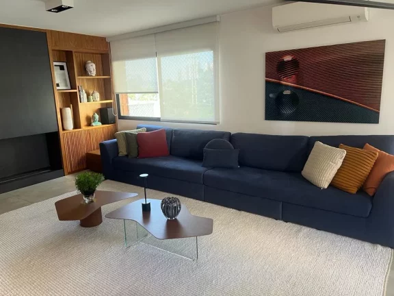 Imagem apartamento com 2 dormitórios( 1 suite ) e duas vagas no Jardim Paulistano