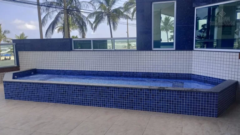 Imagem Apartamento com SACADA GOURMET 2 Dormitórios FRENTE MAR na Praia Grande!