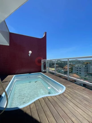 Imagem Cobertura duplex, 4 quartos, mobiliada, Praia do Forte - Cabo Frio