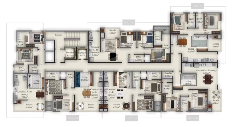 Imagem Apartamento à venda no bairro Morretes - Itapema/SC