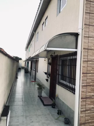 Imagem Sobrado de Condomínio com 2 dorms, Vila Atlântica, Mongaguá - R$ 179 mil, Cod: 1460