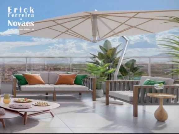 Imagem Lançamento na Praia do Morro Guarapari-ES; Apartamento de 2 ou 3 quartos 3 quartos sendo 2 Suites com 2 vagas de garagem 2 quartos com 1 ou 2 vagas