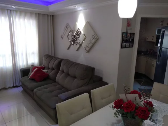 Imagem Apartamento com 3 dormitórios para alugar, 60 m² por R$ 2.820,00/mês - Parque Marajoara - Santo André/SP