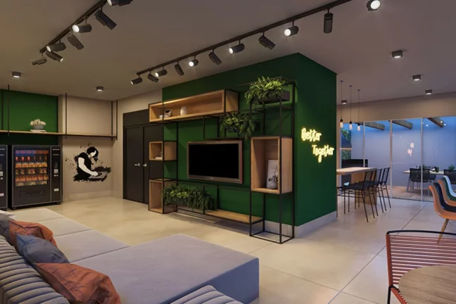 Imagem Studio de 1 quarto à venda em condomínio de luxo em Perdizes, São Paulo-SP: Condomínio W Be Perdizes