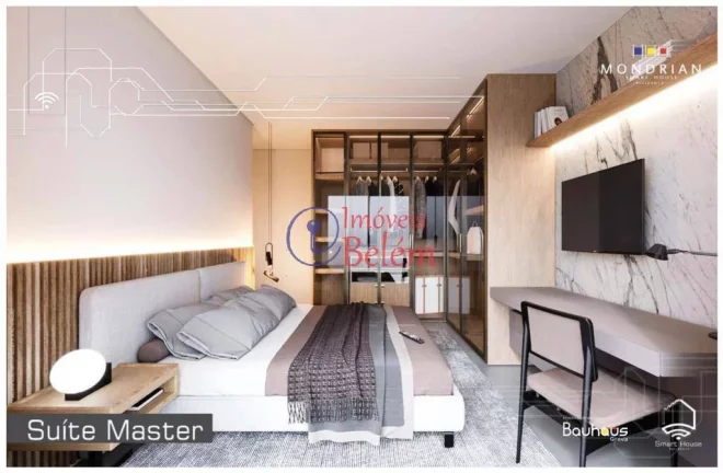 Imagem Casa com automação em condomínio MONDRIAN SMART HOUSE