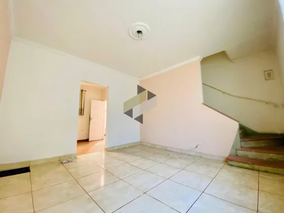 Imagem Sobrado Geminado para Venda em Santos, Vila Mathias, 2 dormitórios, 2 banheiros