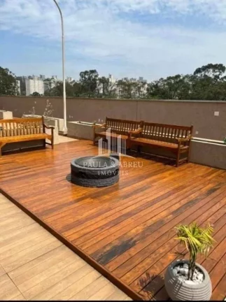 Imagem Apartamento 54m², 1 Dormitório, podendo ser 2 (está com living ampliado), Sacada, 1 Vaga, Lazer Completo, no Jardim Pedroso, Mauá-SP