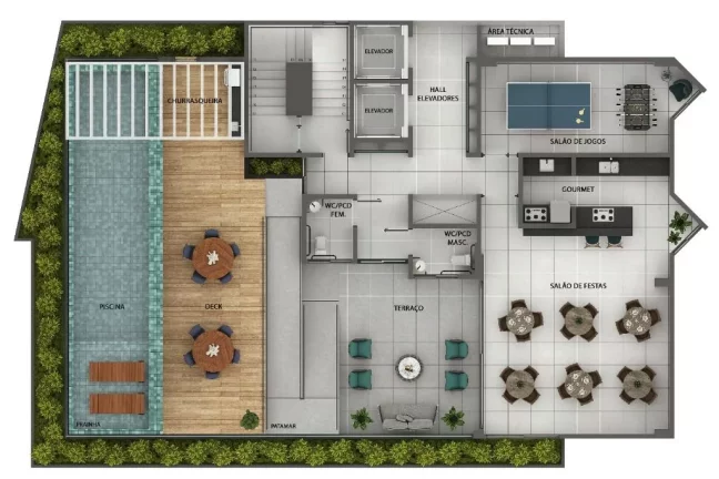 Imagem Apartamento à venda, 88 m² por R$ 630.000,00 - Jardim Cidade Universitária - João Pessoa/PB