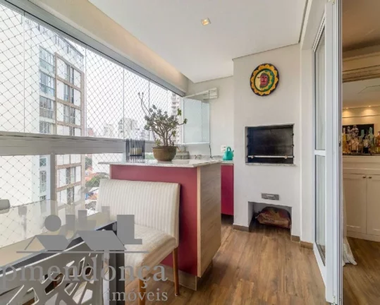 Imagem Apartamento 128m² , 3 suites e 3 vagas, com vista permanente para o Parque da Agua Branca