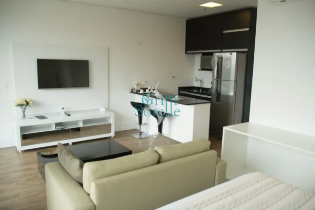 Imagem Apartamento Mobiliado para Alugar em Vila Olímpia - São Paulo/SP.