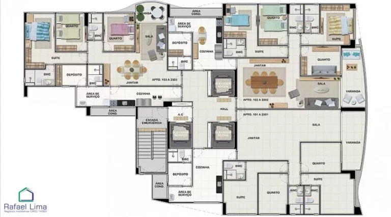 Alto Padrão 3 Quartos Olinda - PE - Casa Caiada