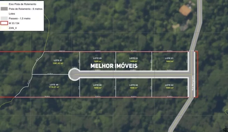 Imagem Terreno Residencial ou comercial à venda com 81.400 m² na Praia de Taquaras em Balneário Camboriú