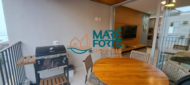 Imagem Apartamento alto padrão com vista lateral para o mar