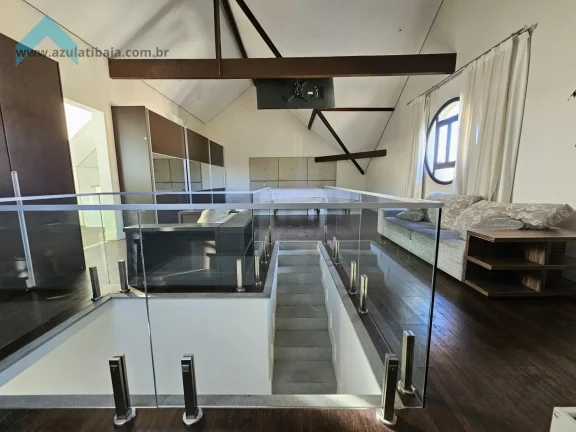 Imagem Casa Mobiliada com 4 Suítes na Giglio - Atibaia