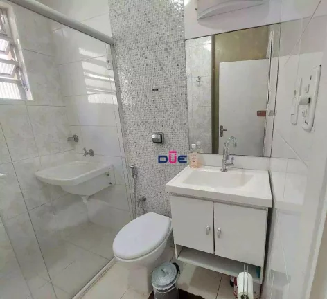 Imagem Apartamento com 1 dormitório à venda, 55 m² por R$ 340.000 - Boqueirão - Santos/SP