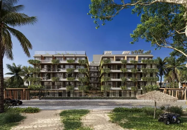 Imagem Flat com 1 dormitório à venda, 23 m² por R$ 500.778 - Ponta de Campina - Cabedelo/PB