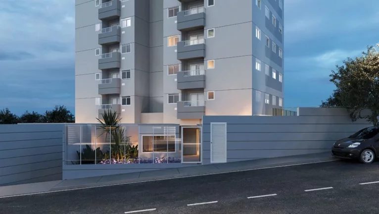 Imagem Apartamento no Edifício Martinique Baeta Neves São Bernardo - 2 quartos, 1 banheiro, 1 vaga - Venda/Locação - 55,00 m²