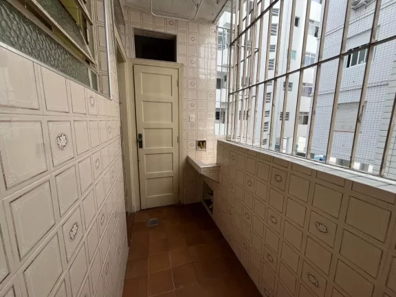 Imagem Apartamento com 3 dormitórios à venda, 145 m² por R$ 636.000 - Boqueirão - Santos/SP
