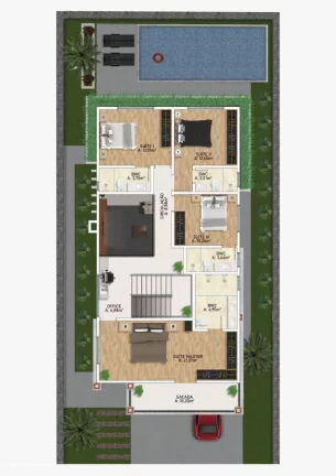 Imagem Casa Alto Padrão para Venda em Itapema, Várzea, 4 dormitórios, 4 suítes, 5 banheiros, 4 vagas