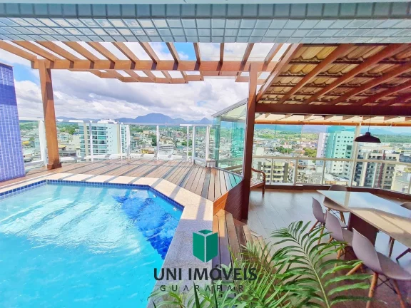 Imagem Linda cobertura linear com 3 suítes e lazer completo a venda na Praia do Morro - Guarapari