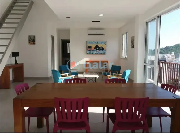 Imagem Cobertura com 3 dormitórios à venda por R$ 3.400.000,00 - Humaitá - Rio de Janeiro/RJ