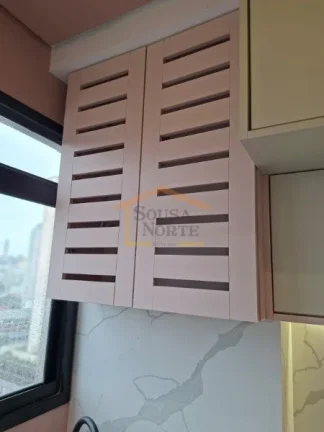 Imagem Apartamento tipo studio 39m², dispõe de 1 dormitório com armário, banheiro, sala dois ambientes,...