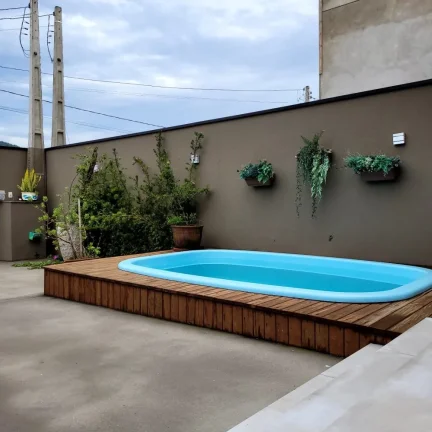 Imagem Sobrado alto padrão no Rio Pequeno, 3 quartos com piscina.
