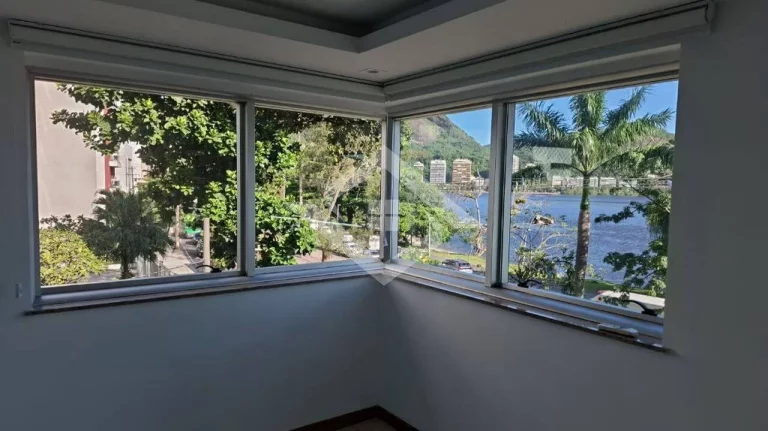 Imagem Apartamento de 4 suítes, 225m², vista frontal da Lagoa – Lagoa RJ