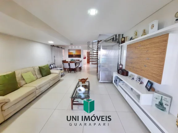 Imagem Cobertura duplex alto padrão com 5 suítes a venda, 400M² com vista para o mar em Guarapari-ES.