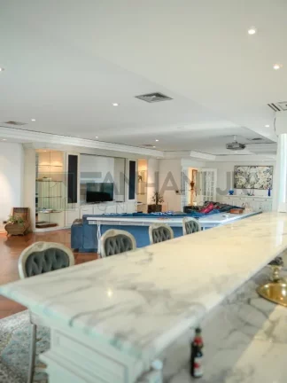 Imagem Vendo linda cobertura duplex localizada em ponto estratégico dos jardins, em prédio com tijolo a vista!!! Com 7 garagens, depósito no subsolo do edif