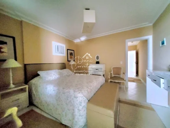Imagem Apartamento à venda no Morro do Maluf, Guarujá-SP: 3 quartos, 3 suítes, 2 salas e 186m² - Imperdível!