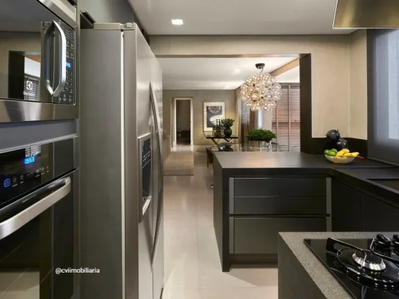 Imagem Apartamento com área total de 91,45m². A planta original era de 3 quartos, convertido em um aparta...
