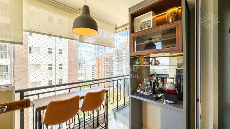 Imagem Apartamento Mobiliado para alugar em Alphaville com 3 quartos e 2 vagas - 84 m² R$8.435,00 pacote - Jardins de Monet - Barueri/SP