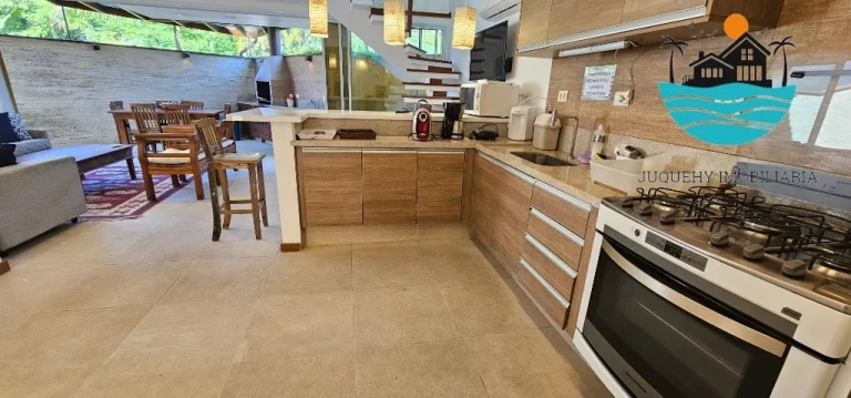 Imagem Casa a Venda Juquehy, 4 suítes, 3 vagas, 300m da praia - Acomodação máx. 10 pessoas | Juquehy Imobiliária