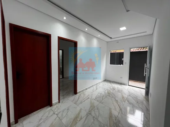 Imagem Casa de Condomínio com 2 dorms, Maracanã, Praia Grande - R$ 242 mil, Cod: 1994