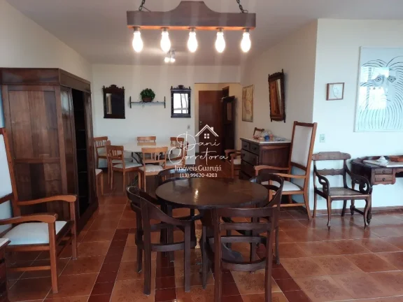 Imagem Apartamento com vista para Pitangueiras e Enseada: 3 quartos, 1 suíte, 2 salas, 3 banheiros, 1 vaga de garagem, 142m². Venha conferir!