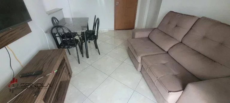 Imagem Apartamento com 1 dormitório à venda, 46 m² por R$ 290.000,00 - Ocian - Praia Grande/SP