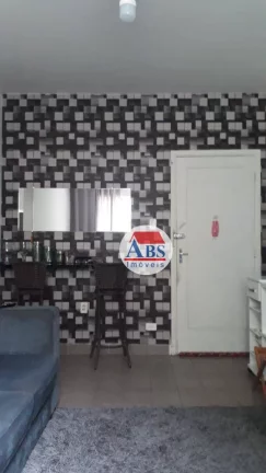 Imagem Apartamento com 1 dormitório à venda, 45 m² por R$ 280.000 - Gonzaga - Santos/SP a uma quadra da praia