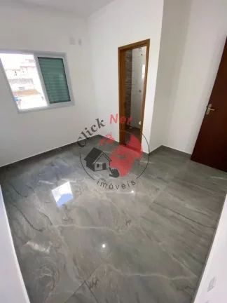 Imagem Sobrado Novo,estuda permuta até 50% ,3 dorms , 1 suíte, sacada,área gourmet com churrasq , 3 vagas ,bairro Vila Humaitá em Santo André