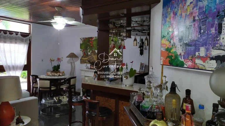 Imagem Casa venda ou locação condomínio Granville, Guarujá-SP: 5 quartos, 2 suítes, 2 salas, 5 banheiros, 4 vagas e 588m². Venda ou locação!